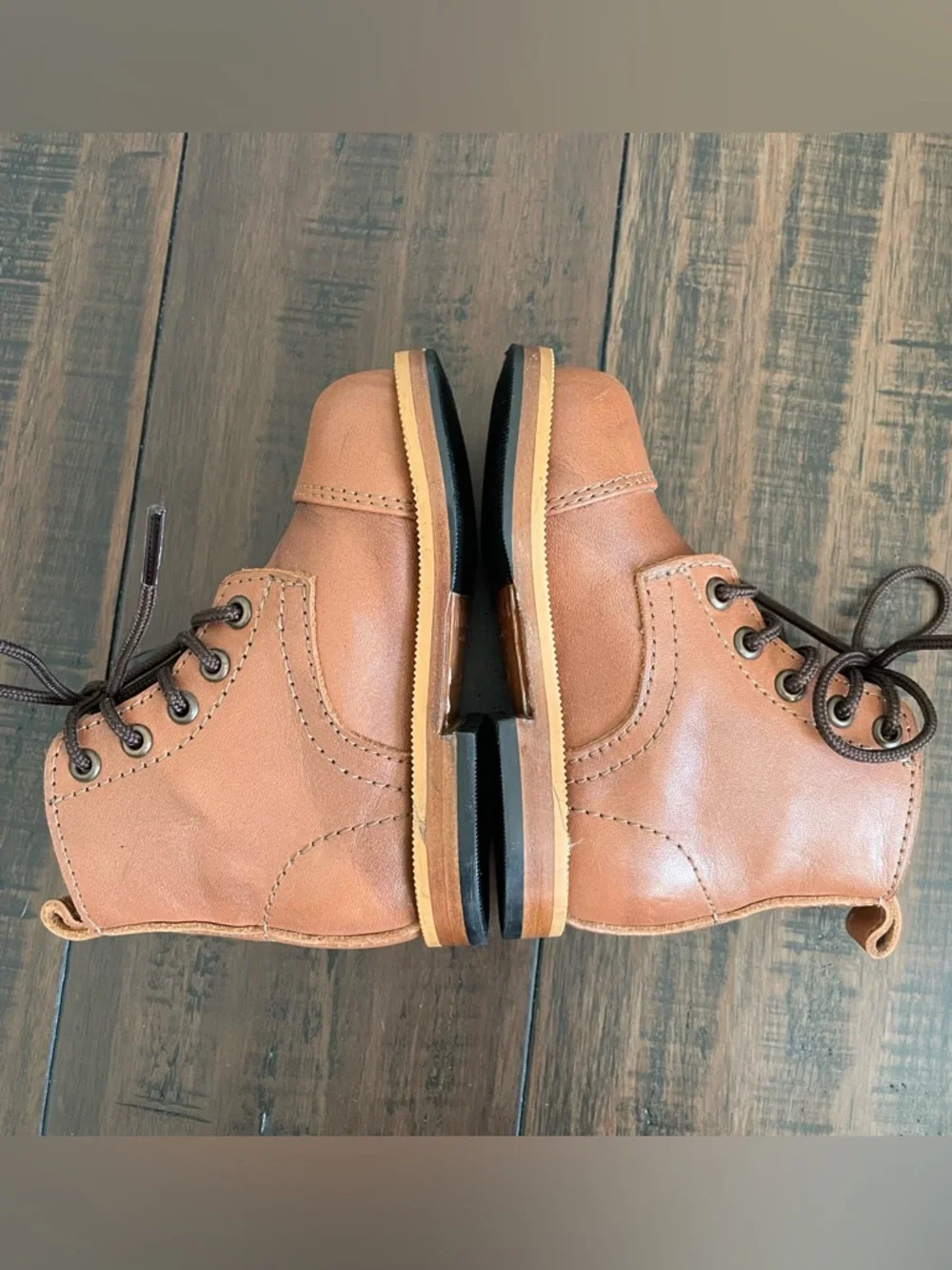 Mikoleon Heirloom Classic Brown Boots EU Size 20 | Toddler 4.5-5
